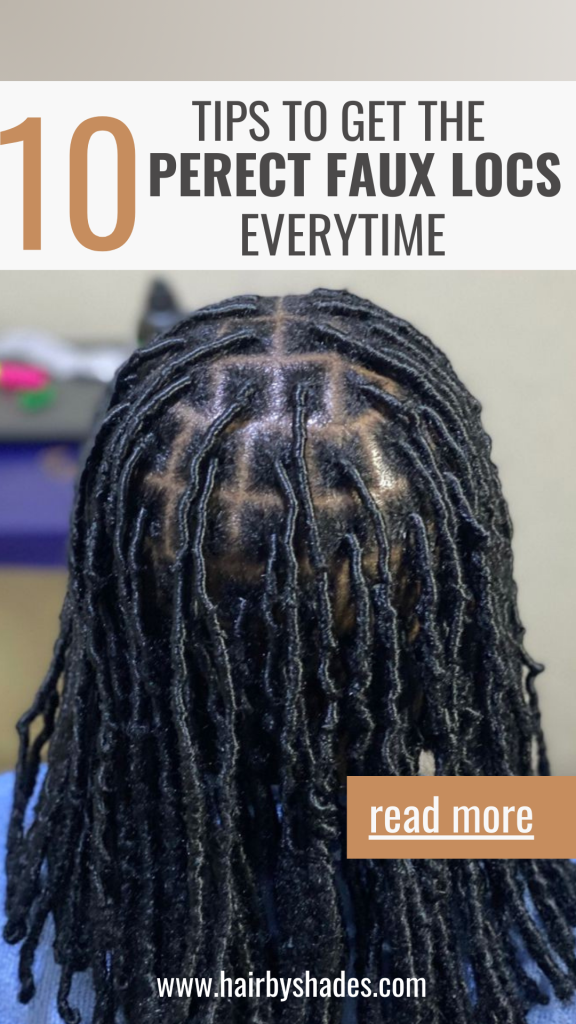 Cheat codes for long lasting faux locs- faux loss tutorial - Hairbyshades